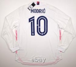 Real Madrid 20/21 Modric Home Adidas Heat. RDY L/S Soccer Jersey Men's XL FQ7488