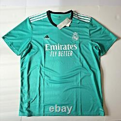 Real Madrid 21/22 Adidas Third Jersey Vinicius Jr #20 2XL AUTHENTIC BNWT Rare