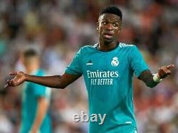 Real Madrid 21/22 Adidas Third Jersey Vinicius Jr #20 2XL AUTHENTIC BNWT Rare