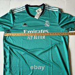 Real Madrid 21/22 Adidas Third Jersey Vinicius Jr #20 2XL AUTHENTIC BNWT Rare