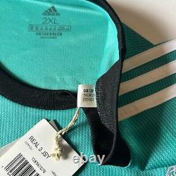 Real Madrid 21/22 Adidas Third Jersey Vinicius Jr #20 2XL AUTHENTIC BNWT Rare