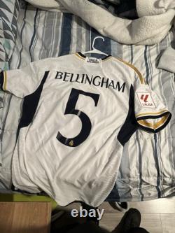 Real Madrid 23/24 Authentic Home Jersey Size L (PLAYER ISSUE)