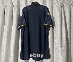 Real Madrid 23/24 Away Adidas Heat. Rdy Authentic Soccer Jersey Size L NWT IA5138
