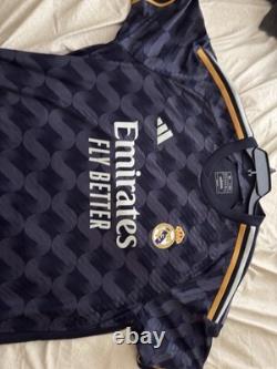 Real Madrid 23/24 Away Jersey Authentic HEAT. RDY Player Version Size XL Brand