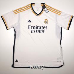 Real Madrid 23/24 Home Adidas Heat. RDY Authentic Soccer Jersey Men's XXL IA5139