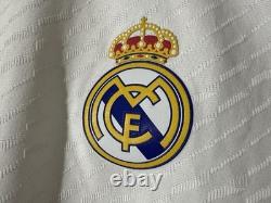 Real Madrid 23/24 Home Adidas Heat. Rdy Authentic Long Sleeve Jersey Sz L IA9978