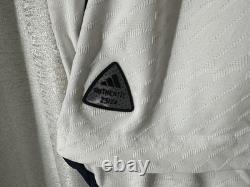 Real Madrid 23/24 Home Adidas Heat. Rdy Authentic Long Sleeve Jersey Sz L IA9978