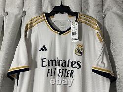 Real Madrid 23/24 Home Adidas Heat. Rdy Authentic Soccer Jersey Sz 2XL NWT IA5139