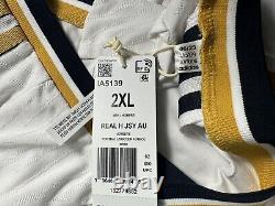 Real Madrid 23/24 Home Adidas Heat. Rdy Authentic Soccer Jersey Sz 2XL NWT IA5139