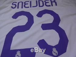 Real Madrid #23 Sneijder 2007/08 100% Original Jersey Shirt L Still BNWT