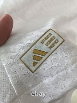 Real Madrid 24/25 Authentic Home Soccer Jersey Bellingham #5 Adidas Size XL
