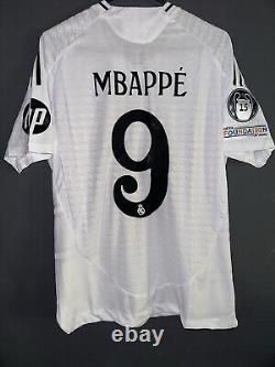 Real Madrid 24/25 Home Mbappe #9 Kit Size Large player Version