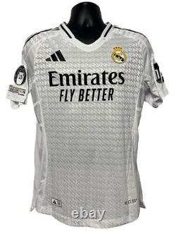 Real Madrid 24/25 Jersey Mbappe #9 Player Version UCL (Slim Fit) Size L