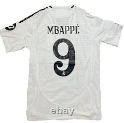 Real Madrid 24/25 Jersey Mbappe #9 Player Version UCL (Slim Fit) Size M