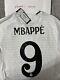 Real Madrid 24/25 Jersey Mbappe #9 Player Version -UCL Slim Fit Sz S Authentic