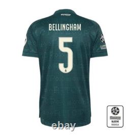 Real Madrid 26/27 Bellingham #5 Away Football Jersey Men