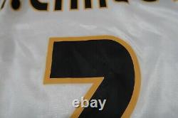 Real Madrid #3 R. Carlos 100% Original Jersey Shirt M 2004/2005 Home NEW Rare