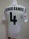 Real Madrid #4 Sergio Ramos 100% Original Jersey Shirt 2009-10 Home M BNWT Rare