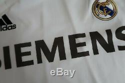 Real Madrid #5 Zidane 100% Authentic Formotion Jersey 2005/2006 L NWT 3069