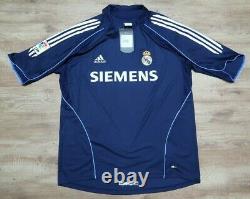 Real Madrid #5 Zidane 100% Original Jersey Shirt L 2005/2006 Away NEW Rare