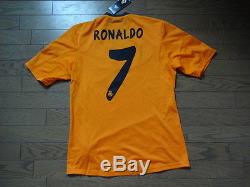 Real Madrid #7 Cristiano Ronaldo 100% Original Jersey Shirt 2013/14 Third M BNWT