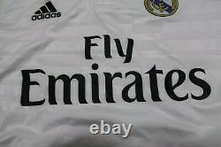 Real Madrid #7 Cristiano Ronaldo 100% Original Jersey Shirt 2014/2015 Home S NEW