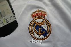 Real Madrid #7 Raul 100% Original Jersey Shirt 2004/2005 Home XL NWT 1763