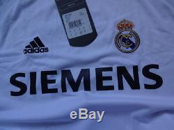 Real Madrid #7 Raul 100% Original Jersey Shirt 2005/06 Home M Still BNWT Rare