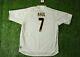 Real Madrid # 7 Raul 2003-2004 Football Shirt Jersey Home Adidas Original Size L