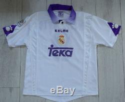 Real Madrid #8 Mijatovic 1996/1997 Kelme M Home Shirt Jersey Camiseta
