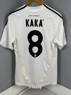 Real Madrid ADIDAS Kaka #8 Shirt Mens White 2009/10 Home Soccer Jersey