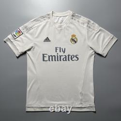 Real Madrid Adidas 2015/2016 Football Home Jersey #7 Ronaldo Size M S12652