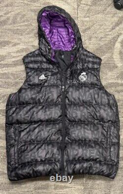 Real Madrid Adidas 2016/17 Culture Wear Vest Black Womens XXL EUC