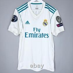 Real Madrid Adidas 2017/2018 Football Home Jersey #7 Ronaldo Az8059