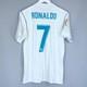 Real Madrid Adidas 2017/2018 Football Home Shirt Jersey #7 Ronaldo B31109