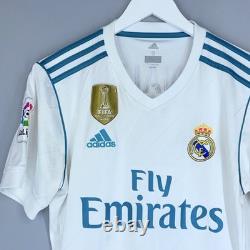 Real Madrid Adidas 2017/2018 Football Home Shirt Jersey #7 Ronaldo B31109