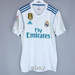 Real Madrid Adidas 2017/2018 Football Home Shirt Jersey #7 Ronaldo B31109