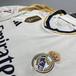 Real Madrid Adidas 2023/2024 Football Home Jersey #11 Rodrygo Size XL Hr3796