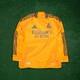 Real Madrid Adidas 24/25 Long Sleeve Authentic (Crew Orange) Away Jersey IT5194