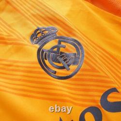 Real Madrid Adidas 24/25 Long Sleeve Authentic (Crew Orange) Away Jersey IT5194