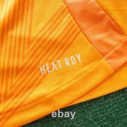 Real Madrid Adidas 24/25 Long Sleeve Authentic (Crew Orange) Away Jersey IT5194