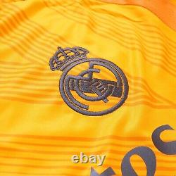 Real Madrid Adidas 24/25 Long Sleeve Official (Crew Orange) Away Jersey IT5189