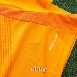 Real Madrid Adidas 24/25 Long Sleeve Official (Crew Orange) Away Jersey IT5189