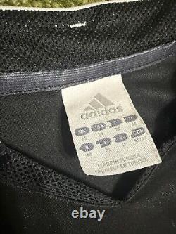 Real Madrid Adidas Black Soccer Futbol Jersey Siemens Mobile Men Mediu 2004 2005