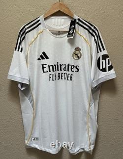 Real Madrid Adidas Home Jersey Bellingham Player Slim Fit Jersey Mens Size 2XL