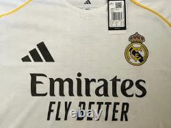 Real Madrid Adidas Home Jersey Bellingham Player Slim Fit Jersey Mens Size 2XL