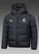 Real Madrid Adidas Puffer Jacket Black