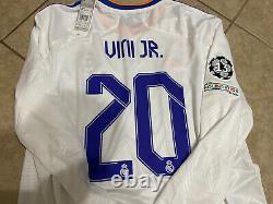 Real Madrid Adidas Vinicius Champions League Aero Ready Shirt Soccer Jersey
