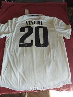 Real Madrid Authentic Jersey 2022/2023 Vinicius Vini Jr Adidas Mens XL