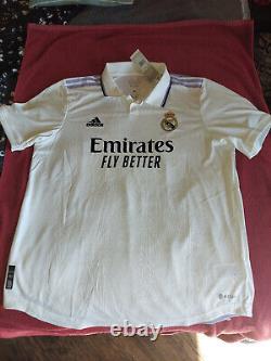 Real Madrid Authentic Jersey 2022/2023 Vinicius Vini Jr Adidas Mens XL